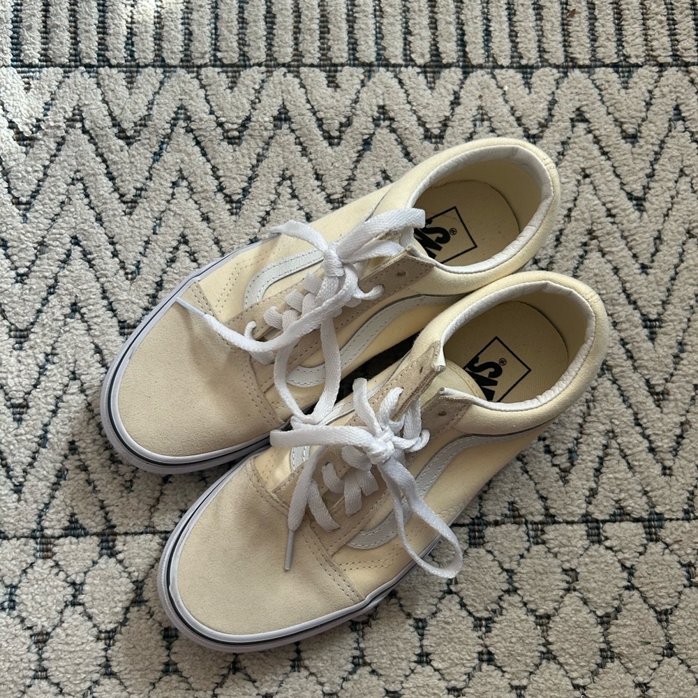 Tan/Yellow Vans